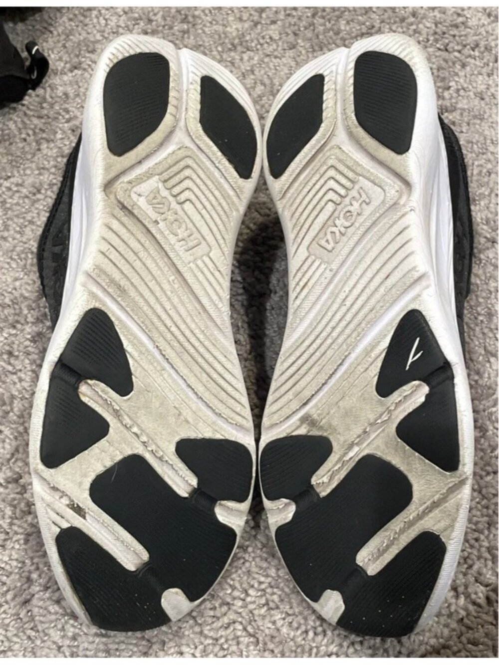 Hoka One One Womens Solimar 1123096 BWHT Black Running Shoes Sneakers Size 9.5 B - Picture 8 of 8